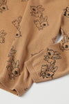 H&M Glitter Little Bunny Brown Sweater 10880