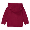 LUP Bear Hooded & Bottom Style Mulberry Cardigan 10903