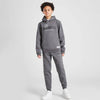 HR Applic Kangroo Pocket Style Dark Grey Fleece Hoodie Tracksuit 14261