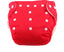 CRT FLWR Plain Red Washable Reuseable Diaper Pant 11191