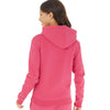 FC Print Dark Pink Fleece Hoodie 13051