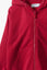 5.10.15 Plain Red Terry Zipper Hoodie 14565