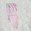 KPL Feel Embraced Bottom Style Zip Pocket Textured Pink Terry Trouser 11549