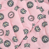 Paris Tiger Face Quilted Pink Warm Snow Suit 11861