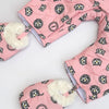 Paris Tiger Face Quilted Pink Warm Snow Suit 11861