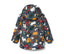 TG All Over Animal farm Print Ocean Hooded Puffer Jacket 13596