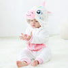 Unicorn Style Fur Warm White Romper 11907