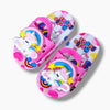 CN Unicorn Light Happy Sugus Elastic Grip Lightening Pink Slippers 14171