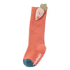RBIB Hanging Carrot Dark Pink Socks 13929