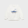 MNG Let's Go Team White Light Fleece Sweatshirt 14245