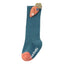 RBIB Hanging Carrot Teal Long Socks 13928