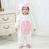 Unicorn Style Fur Warm White Romper 11907