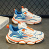 Rotating Laces Clip Orange & White Joggers 12285