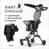 CN Ultra Light Weight Foldable Black Stroller 14168