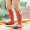 RBIB Hanging Carrot Dark Pink Socks 13929