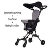 CN Ultra Light Weight Foldable Black Stroller 14168