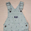 OSHKSH Allover Shark Print Mint Green Cotton Dungaree 11586
