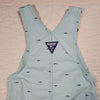 OSHKSH Allover Shark Print Mint Green Cotton Dungaree 11586