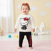 LFT Hello Kitty Bow Embroided Light Fleece 2 Piece Set 14268