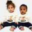 MNG NALA Embroided with print The Lion king Terry Cream Sweatshirt 14252