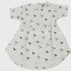 D.D Paper Plan White & Black Tale Frock 10499