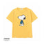 PNUTS Reversible Snoopy Yellow T-Shirt 10960