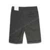 PLM Contrast Cord Dark Grey Terry Shorts 8833