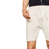 ZR Men White Basic Plush Bermuda Shorts