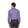 ARO Purple Solid Slim Fit Formal Shirt