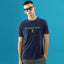 GRD Lion Logo Navy Blue Tshirt 4253