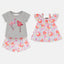 PPN Swan Unicorn Print 3 Piece Set With Grey Swan Top 3979