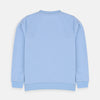 B.X Glittered Swan Print Light Blue Sweatshirt 3429