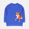 B.X Side Tiger Royal Blue Sweatshirt 7879