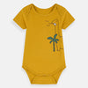 B.X Nom Nom Dino Mustard Body Suit 4422