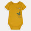 B.X Nom Nom Dino Mustard Body Suit 4422