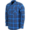 QS Flannel Shirt-Blue