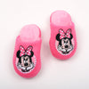 DS Mickey Mouse Print Warm Pink Winter Slipper 8322