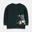 B.X Fast Food Fish Green Sweatshirt 7880