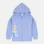 B.X Frozen Lavender Zipper Hoodie 3425