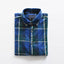 SPF Soft Cotton Custom Fit Blue Green Check Casual Shirt