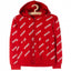 L&S Red Hoodie Zipper 646