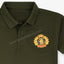 B.X Pride Lion Logo Olive Green Polo 9502