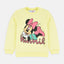 B.X Minnie Mouse Lemon Yellow Sweatshirt 3228