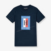 TH H New York Navy Blue T-Shirt 9404