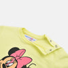 B.X Minnie Mouse Lemon Yellow Sweatshirt 3228