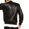 ZR Man Quilted Bomber Jacket Black