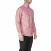 DJ Geometric Input Pink Pattern Formal Shirt 8889