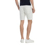 ZR Men White Basic Plush Bermuda Shorts
