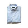 WOWR Cotton Rich SlimFit Light Blue Lining Shirt