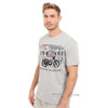 ZEE Grey Trophy Round Neck T-Shirt